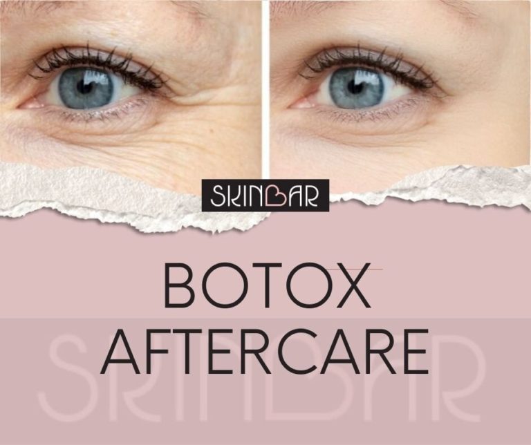 Botox Post Aftercare Treatment Instructions Skin Bar Med Spa 